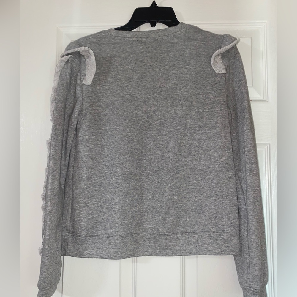 - 1.State/ Grey Ruffle top - Picture 3 of 5